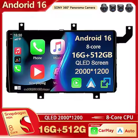 Android 16 Car Radio Multimedia Player For Toyota Tacoma N300 2015 - 2021 Auto Carplay Car Stereo DS