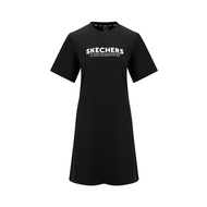 Short Sleeve Dress Nữ Skechers Lifestyle Physical Academia Collection Iconic Short Sleeve Dress - L1