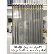 Gray chiffon curtains, thin as pictured, suitable for spa curtains, decorative curtains, sewn with f