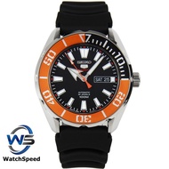 Seiko 5 SRPC59J1 SRPC59J SRPC59 Sports Automatic Black Rubber 100M Men's Watch