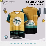 (READY STOCK ) 2024 New designed JERSEY Baju Tshirt Lelaki Family Day Crew Neck T-shirt Jersey Desig