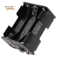 Double Side Spring 6 x 1.5 V AA Battery Holder Case Box Black