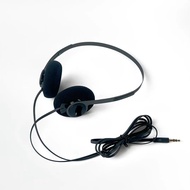 Koss KPH40อเนกประสงค์เฮดโฟนแบบมีสายไฮไฟเบสลึกแบบพกพาน้ำหนักเบาปลั๊ก Type-C หูฟังสำหรับฟังเพลงสีเทาสำ