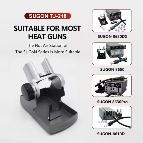 SUGON 218 Hot Air Rework Station Original Handle Bracket Heat Gun Handle Frame Replacement Parts For
