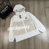 Patagonia Pata Patagoni Outdoor มาใหม่กันน้ำเสื้อกันหนาวสำหรับคู่รักร้อยชายและหญิงปีนเขาเสื้อคลุมคลุ