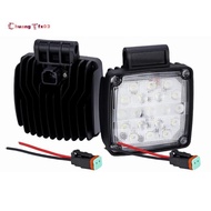 2Pcs 19 LED Excavator Work Light 57W 6500K Flood Beam 2Pcs 19 LED Excavator Work Light 12V - 60V 57W