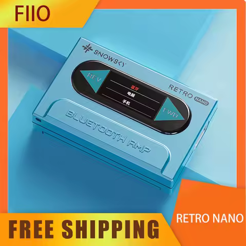 Fiio SnowSky Retro Nano Wireless Bluetooth Decoding Earphones Phone Hifi Audio Receiving Amplifier C