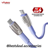 Vivan B T K-CC USB-C to USB-C Kabel Data Cable Type-C 1M 65W Fast