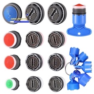 12 Pieces Faucet Aerator for Cache Aerators and 5 Pieces Cache Faucet Aerator Key Removal Wrenches, 