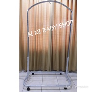 Portable Baby Swing Pole "Baby Orient" (POLE + WHEELS ONLY)
