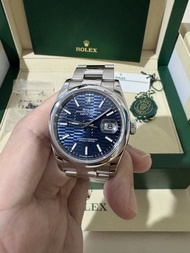 Rolex Datejust 36 藍色坑紋面盤 （126200）