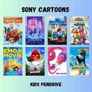 SONY CARTOONS PENDRIVE KARTUN KANAK KANAK 32GB KINGSTON USB - PENDRIVE CERITA KARTUN KANAK 2026
