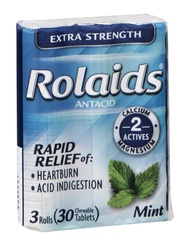 Extra Strength Antacid Rapid Relief Mint 3 Rolls Rolaids Extra Strength Antacid Rapid Relief Mint 3 