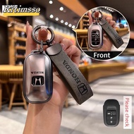 For Honda Key Fob Cover TPU Key Case Cover Key Fob Cover for 2022 Honda Civic Accord Sport SI EX EX-