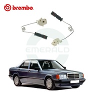 BREMBO Front Brake Sensor For Mercedes Benz 190E W201, Mercedes Benz E-Class W124 [2pcs]