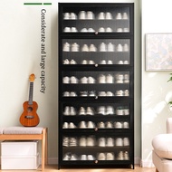 Shoe cabinet door door large-capacity shoe rack for home storage indoor simple