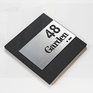High Quality Can Be Customized|Stainless Steel Household Outdoor House Number Villa Shop Number Plat