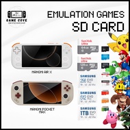 Emulation Games Branded SD Card for Mangmi Air X, Mangmi Pocket Max