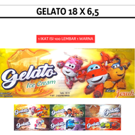 GROSIR KEMASAN ES KRIM - PLASTIK ES GELATO - PLASTIK KEMASAN ES MAMBO (GELATO)