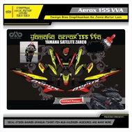 Decal Aerox 155 Striping Aerox 155 Sticker Aerox 155 Full Body ZARCO