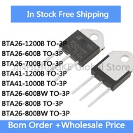 5PCS BTA26-600B BTA26-700B BTA26-800B BTA26-1200B BTA26-600BW BTA26-800BW BTA41-1000B BTA41-1200B TO