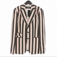 Dsquared2 Jacket Tailored stripe leather Direct from Japan Secondhand