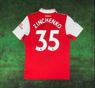 22/23 阿仙奴主場親筆簽名球衣 (舒真高) (Zinchenko)
