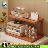 2/3-tier multi-tier makeup shelf, multi-purpose shelf on the table, quick storage, neat table