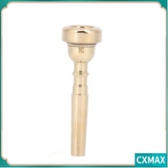 CVMAX 3 Pack Set​ Trumpet Mouthpiece Set​, Brass Instrument​ Gold ​Brass Mouthpiece​, ​Trumpet Mouth