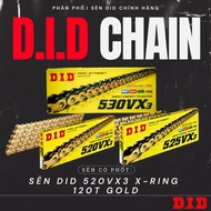 Genuine PKL 520VX3 525VX3 530VX3 Xring Yellow 120T RUBBER SEAL