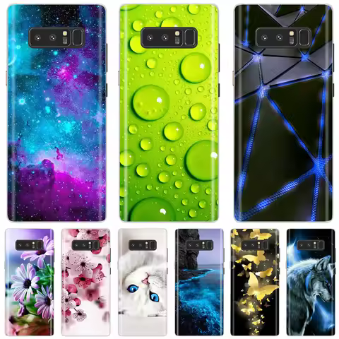 For Samsung Galaxy Note 8 Case N950F N950 Soft Tpu Silicone Case For Samsung Galaxy Note 8 Note8 Bac