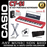 Casio CT-S1 61-key Portable Keyboard – Red ( CTS1 / Cts1 )