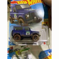 HW96 NEW Mattel Hotwheels Land Rover Defender 90 BLUE price for 1