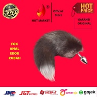 Fox Tail Anal Butt Plug Ekor Rubah Kualitas Terjamin