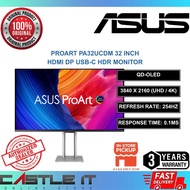Asus ProArt PA32UCDM 32 Inch QD OLED 4K UHD 240Hz 0.1ms HDMI DP USB-C HDR Monitor