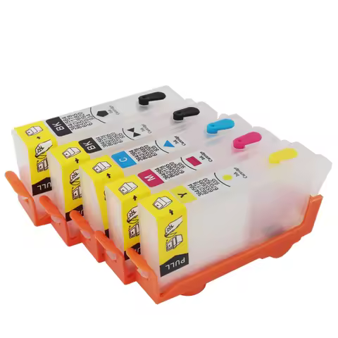 For HP 178 Refillable Ink Cartridge with Chips for HP Photosmart C6380 C6300 C5300 C5383 C5380 C6383