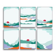 Akvarel - DMI Craft | WALL DECOR WALL POSTER HOME ROOM DECORATION RETRO VINTAGE AESTHETIC