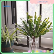 Artificial Cactus Plant Fake Decor 13 Inch Realistic Artificial Cactus with Purple Flowers – Unpotte