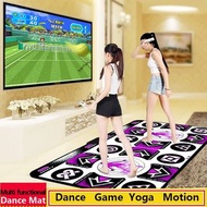TV PC Double Dance Mat Kid Birthday Gifts for Boy and Girl English OS Wireless Receiver Plug and Pla