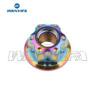 【Worth-Buy】 ไทเทเนียม Wanyifa Nut M6 M8 M10 M12 1.25 Pitch M14 1.5 Pitch M16 1.5 Pitch Torx หน้าแปลน