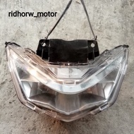 Reflektor lampu depan Honda Beat new LED 2020 original copotan motor m