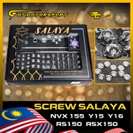 Screw SALAYA Red Washer Complete Set ORIGINAL Y15 Y16 NVX RS150 RS-X 150 Skru Stainless Steel Full S