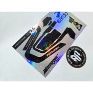 FORGEGRAM PT - STICKER DECAL SKINCOVER GARSKIN INTERCOM CARDO PACKTALK BOLD BY RIDERSPB
