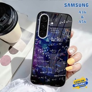 Softcase Glass Kaca SAMSUNG A36 & SAMSUNG A56 - Case Handphone SAMSUNG A36 & SAMSUNG A56 [T18]