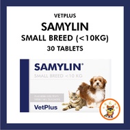 Vetplus SAMYLIN® Small Breed Below &lt;10kg Canine Cat Kucing Liver Hepatic 30 Tablets