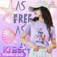 (24 Hours Delivery) In 2025 Girls Short Sleeve T-Shirt 1 Cotton Printed A706