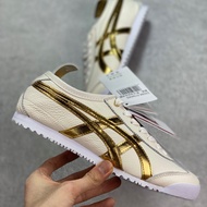 Onitsuka Tiger MEXICO 66 Beige Gold Retro Casual SPorts Sneakers Running Shoes For Men And Women