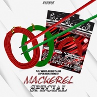 SENSES MACKEREL SPECIAL 7x7 WIRE ASSIST PE AND JIGGER ASSIST PE LINE tali jig hook KWST