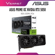 ASUS PRIME OC NVIDIA RTX 5050 8GB GDDR6 PCIe Graphics Card | DLSS | NVIDIA Blackwell Architecture