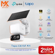 Tapo C615F KIT Outdoor Scanning Wi-Fi Security Camera – Integrated Headlight, Solar Power, Smart AI